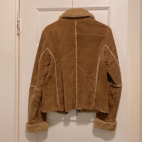 Early 2000s Y2K Vintage Winlet brown leather jacket. Size Medium. - Picture 2 of 5